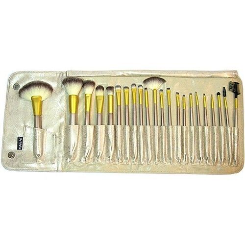 Estojo Luxo 22 pincéis profissionais - Bege